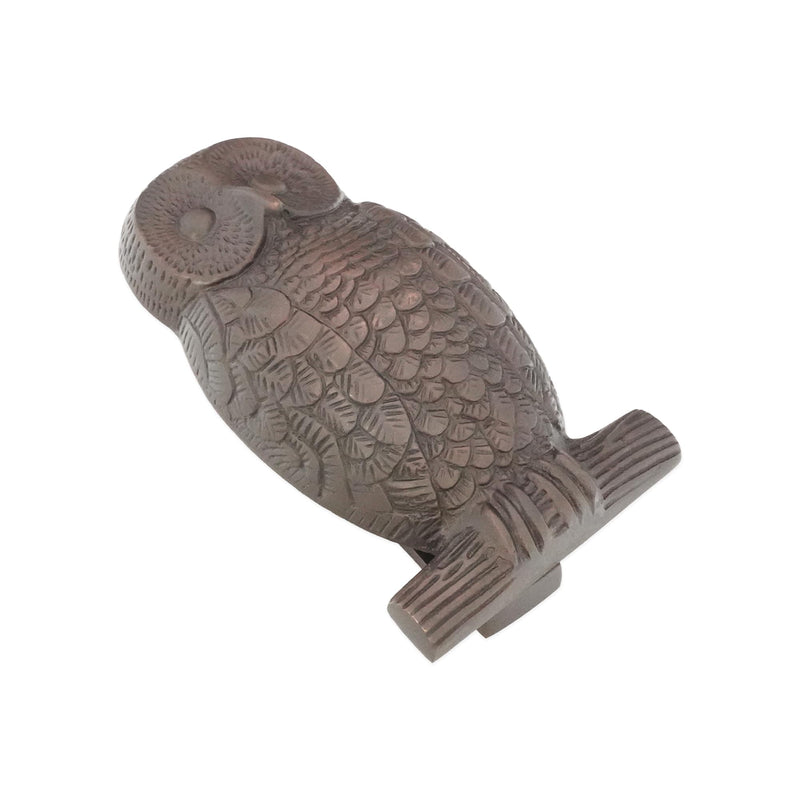 Infinity Decor Solid Brass Owl Shaped Door Knocker in Aged Bronze Finish – Premium Quality Hand Door Knocker for Entrance Front Door Furniture