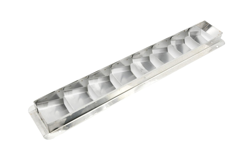 Vinland Marine 304 Stainless Steel Louvered Vent, Boat Cover Vent, Shipping Container Vent, Boat Cabin Accessories, Hood louvers, Marine Engine Compartment