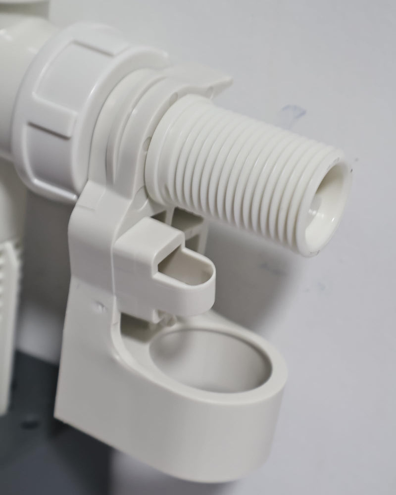 Side Entry Inlet Valve Kit Silent Toilet Fill Valves Assembly Replaces Parts RP71168 Compatible with Delta Toilets Include 3/8" Water Supply Line With 3/8-inch Female Water Supply Line