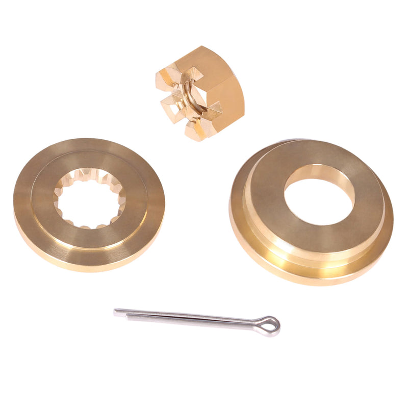 Boat Engine 0320305 778002 18-4230 Thrust Bushing, 0315810 777991 18-4228 Washer Spacer, 0314503 18-3705 Prop Nut, 0314502 Cotter Pin for Evinrude Johnson OMC BRP 35HP-75HP Propeller Hardware Kit