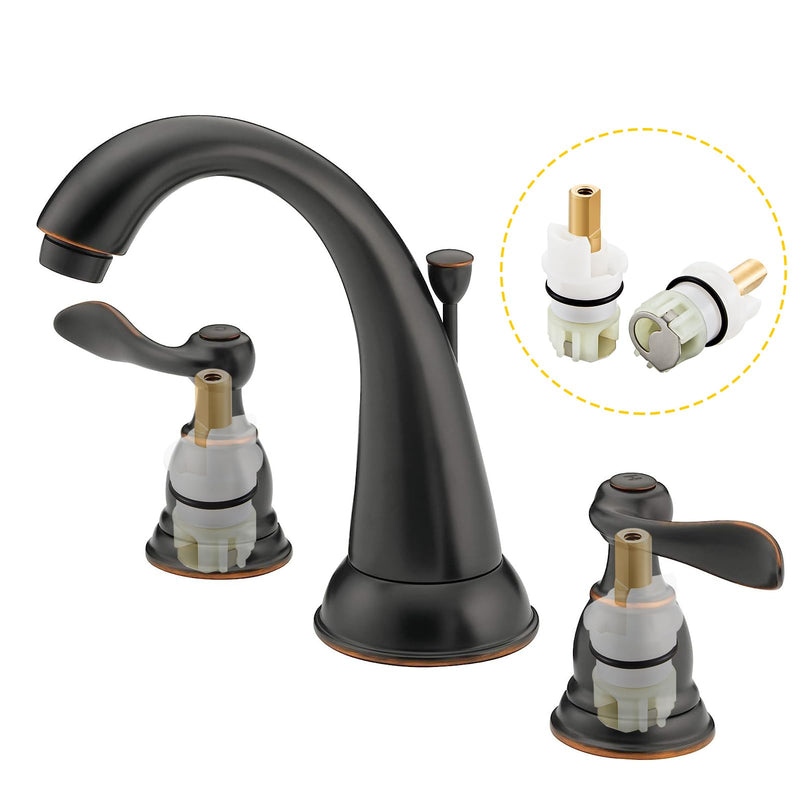 RP25513 Faucet Cartridge Replacement Kit for Delta two handle faucet repair kit Includes RP4993 Seats and Springs, 2 Pack