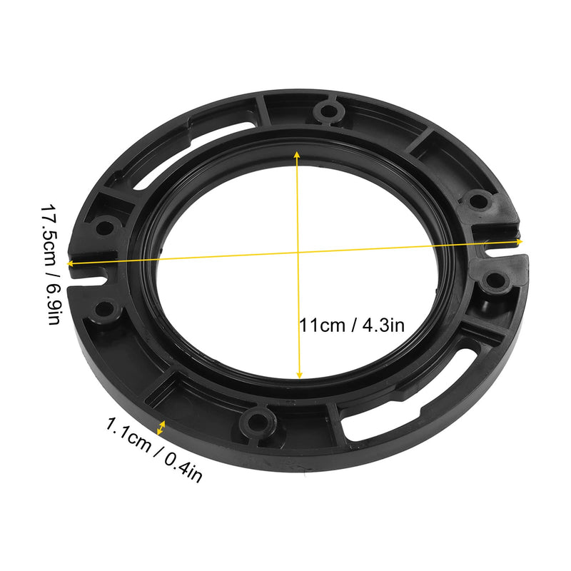 Toilet Wax Ring, Wax Ring for Toilet Base Seal Ring Replacement Kit with Closet Bolts Toilet Flange Repair Kit Thick Flange and Retainer Washers for Toilet Gas Odor Drain Pipe Watertight Sealing