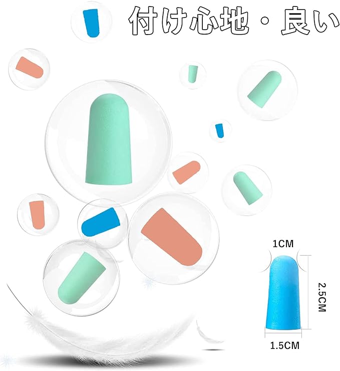 Earplugs for Sleep, Unprecedented Comfort, Earaches, Sound Insulation Value, 38 dB; Noise Reducing, Noise Cancelling, Soundproofing Ear Plugs, Reusable, Comfortable Sleep, Safe Sleep, Washable, Unisex, Storage Case Included (4 Pairs) - NewNest Australia