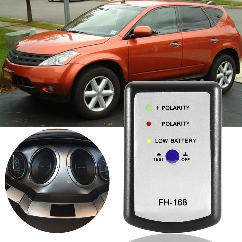for fh-168 Speaker Polarity Tester Gorgeri Phasemeter Tester, Auto Car Audio Speaker Horn Tester Phase Meter PH Phasemeter