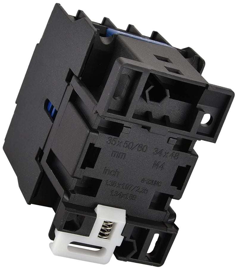 XMHF AC Contactor CJX2-2510 110V 40A 50/60Hz Coil 3P 3 Phase Rail Motor Controler Rail Mount Contactor