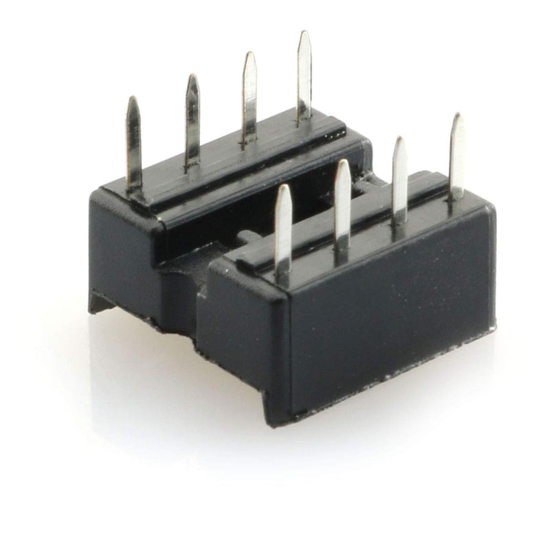 Tegg 8 Pin IC Socket 60 PCS 8 Pin DIP IC Socket Adaptor Solder Type