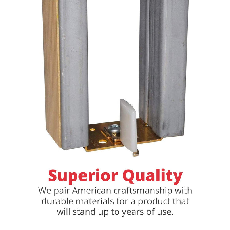 Johnson Hardware 2041PLBG Hidden Pocket Door Guide