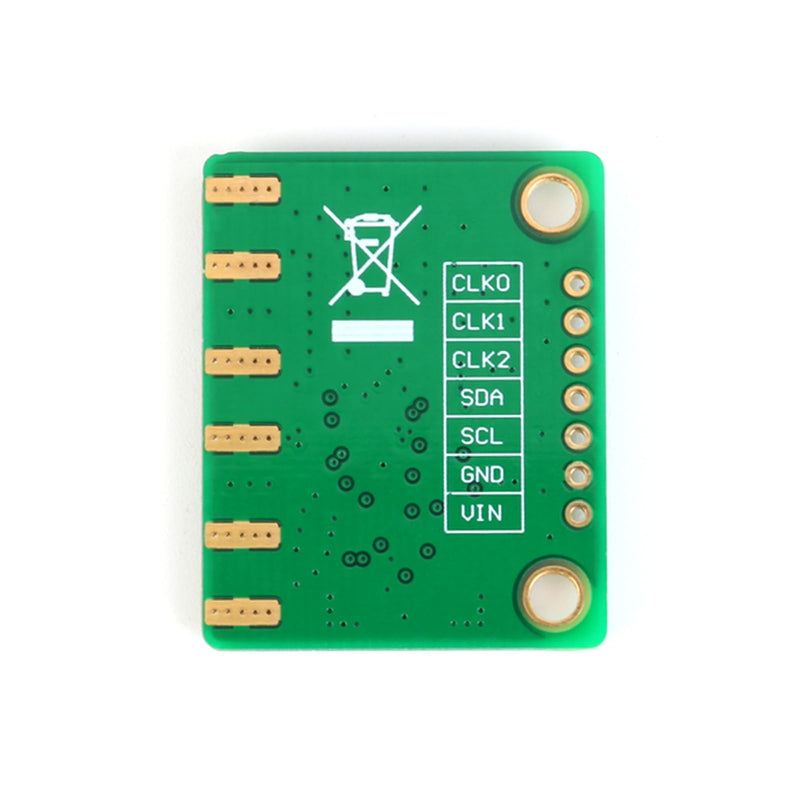 Si5351A 3-Channel Clock Signal Generator Module 8KHz-160MHz I2C Square Wave for DIY Projects and Electronics Kits 3-5VDC