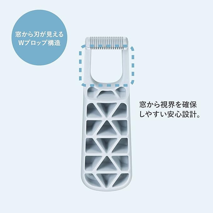 Kai Corporation Kai DANDYCARE Razor Unwanted Hair Care, Unwanted Hair Shaving, VIO Delicate Zone Care, Razor, 2 Pieces (x1) - NewNest Australia