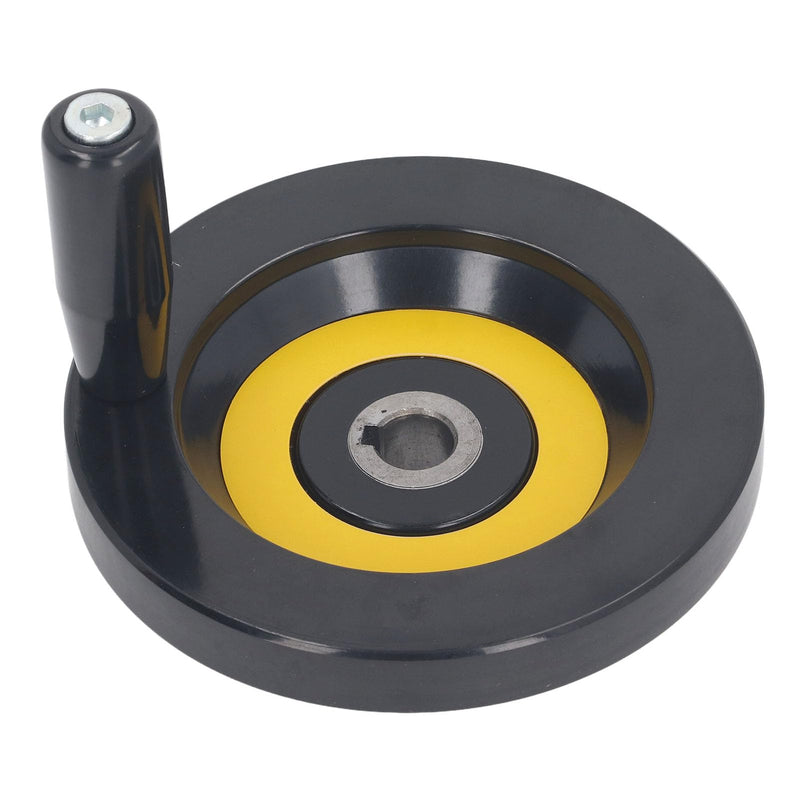 Saw Handwheel, 14mm Center Hole 125mm Outer Diameter Lathe Handwheel, Milling Machine Hand Wheel Grinder Handwheel Power Tool Handwheel