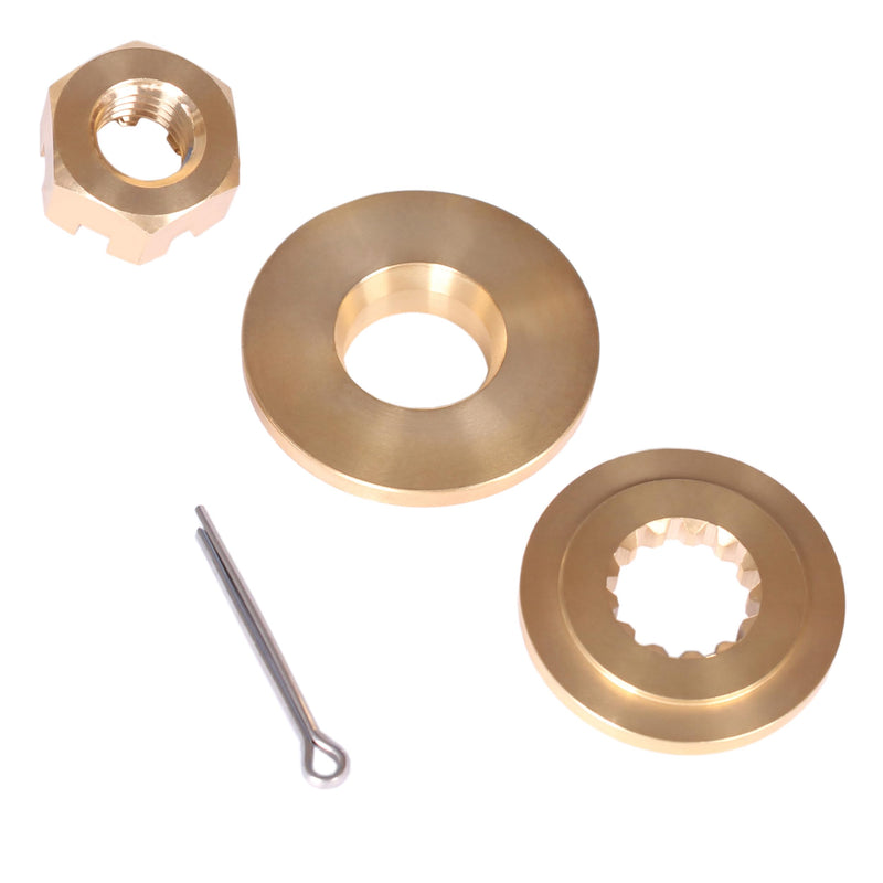 Boat Engine 0320305 778002 18-4230 Thrust Bushing, 0315810 777991 18-4228 Washer Spacer, 0314503 18-3705 Prop Nut, 0314502 Cotter Pin for Evinrude Johnson OMC BRP 35HP-75HP Propeller Hardware Kit