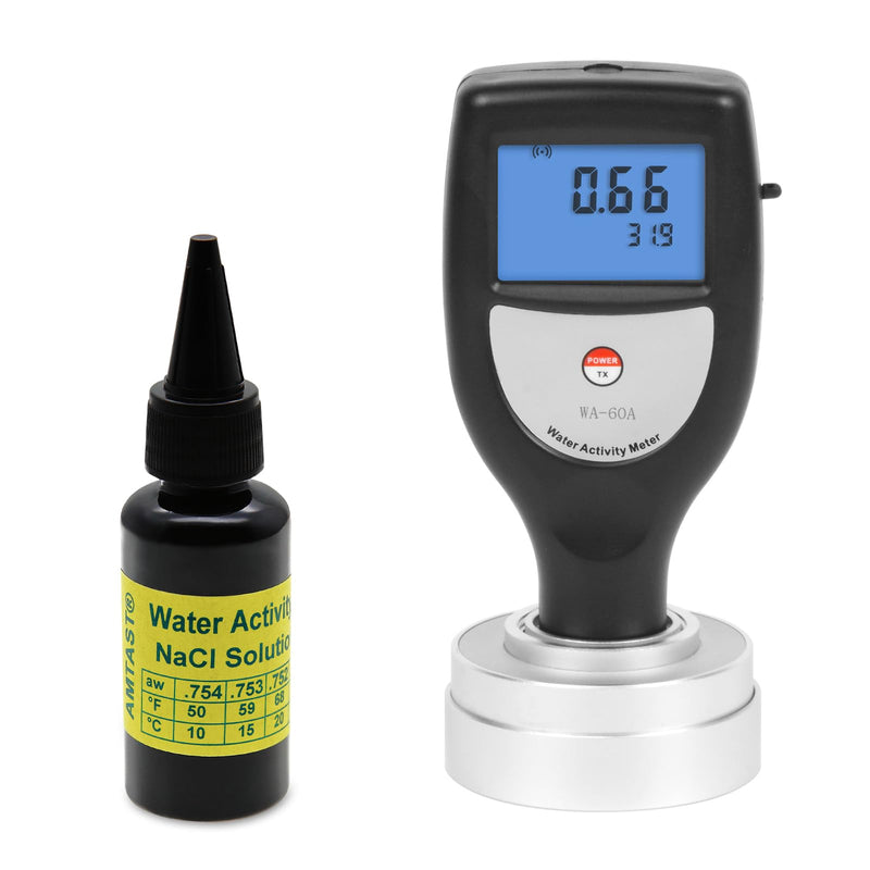0.75AW Standard Water Activity NaCl Solution Used for Water Activity Meter Calibration 30ML Water Activity Standard Solution with 25°C (77°F) Standard AW Value (Model WA-60AC)
