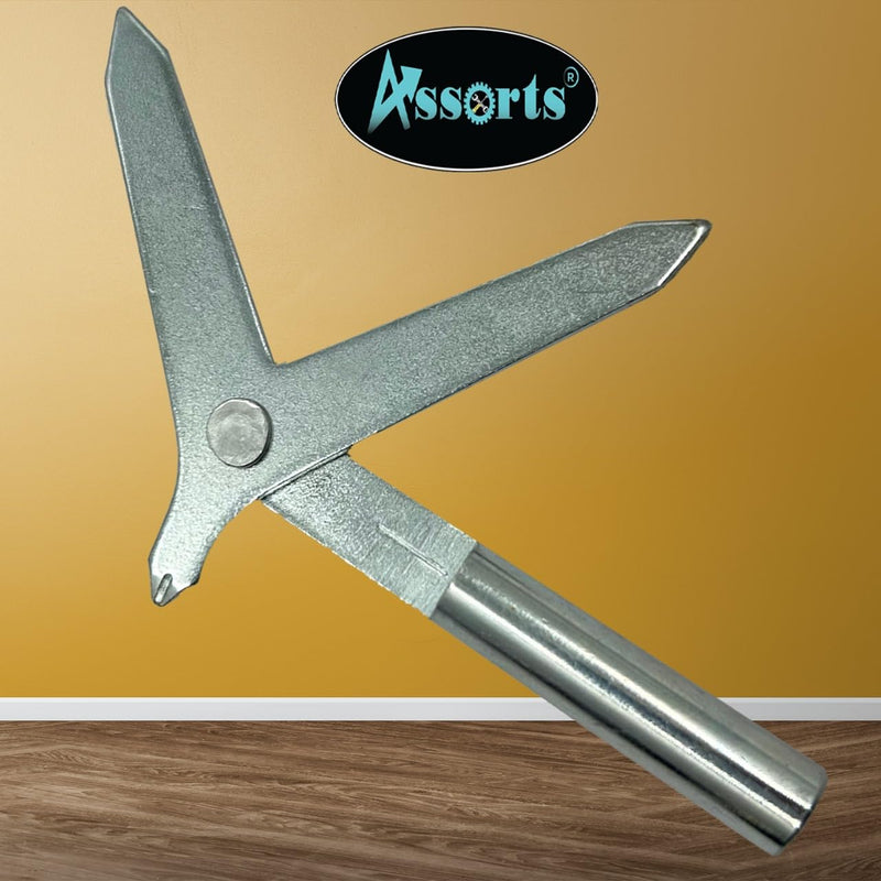 Assorts Round Work Piece Center Finder Tool 3/8" Shank for Milling Machine