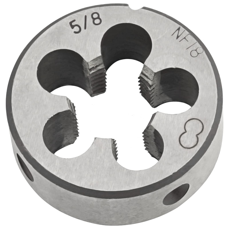 5/8"-18 UNF HSS Tap And Die Set, 5/8 x 18 UNF Machine Thread Tap And UNF Round Thread Die Right Hand 5/8''-18 UNF