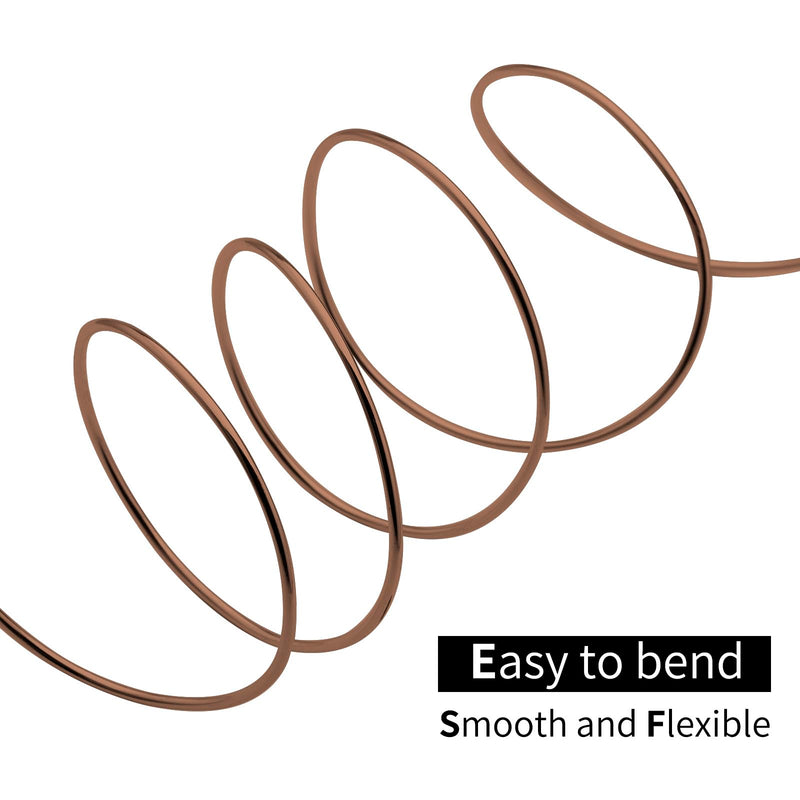 Bronze-4.0-Anodized Aluminum Bonsai training wire 250g Large Roll,Many Size to Choose,KSVZS Bendable Metal Wire for Crafts,Sculpting,Armature and Daily Use,Necessities for family Bronze-4.0