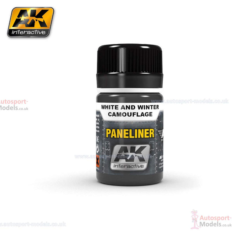 AK Interactive Air Series: Panel Liners Weathering Combo Enamel Paint Set (5 Colors) 35ml Bottle