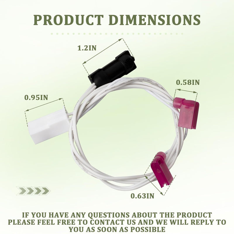 636658 Thermistor Assembly Compatible with Norcold RV Thermistor, Fits Models N300, N400, N41X, N51X, N61X, N62X, N64X, N81X, N82X, N84X, 1200, 1201, 1210, 1211 and N1095, Replaces Part Number 620871 - NewNest Australia