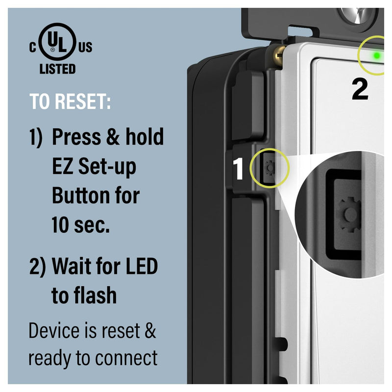 Legrand Radiant WNRL10WH Smart Switch with Netatmo, Compatible with Alexa, Google Assistant & Apple HomeKit, White (1 Count)