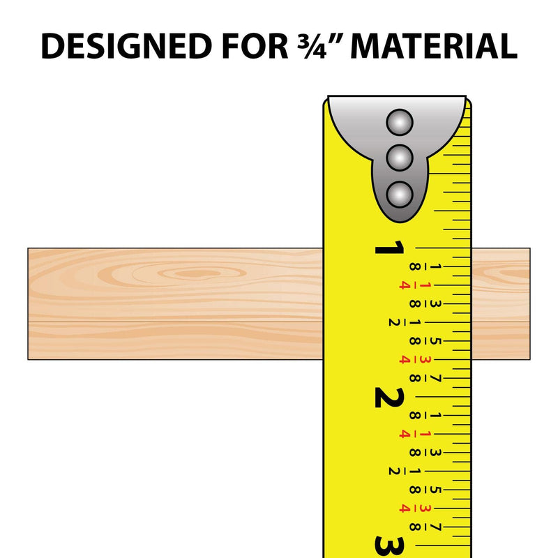Outwater Plastics 341-Cl Clear 3/4'' Rigid Vinyl Clear Plastic U-Channel/C-Channel 36 Inch Lengths (Pack of 4) 36'' Lengths - Pack of 4