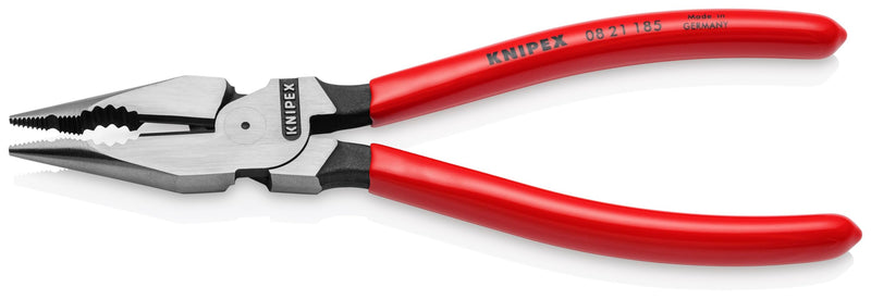 KNIPEX Tools 08 21 185 SBA Needle-Nose Combination Pliers, 7-1/4"
