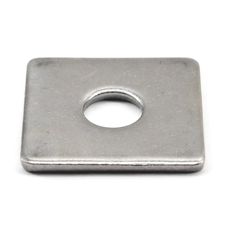 (100 Pieces) M3x10x10x1mm Square Washer 304 Stainless Steel Flat Pad Gasket Square Plate Fastener