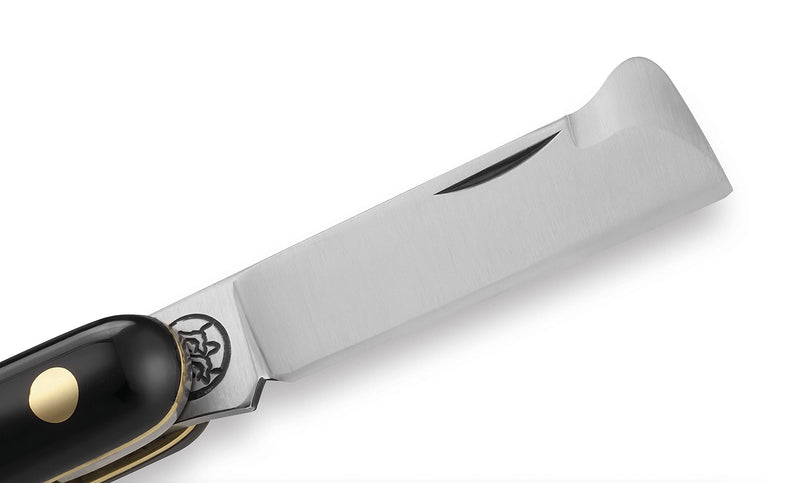 DUE BUOI Professional Agriculture Pruning Grafting Knife for Budding Trimming 202P SP OT CH LEFTY - BÖHLER K720 CARBON STEEL BLADE - (Professional NOT an EDC Knife)