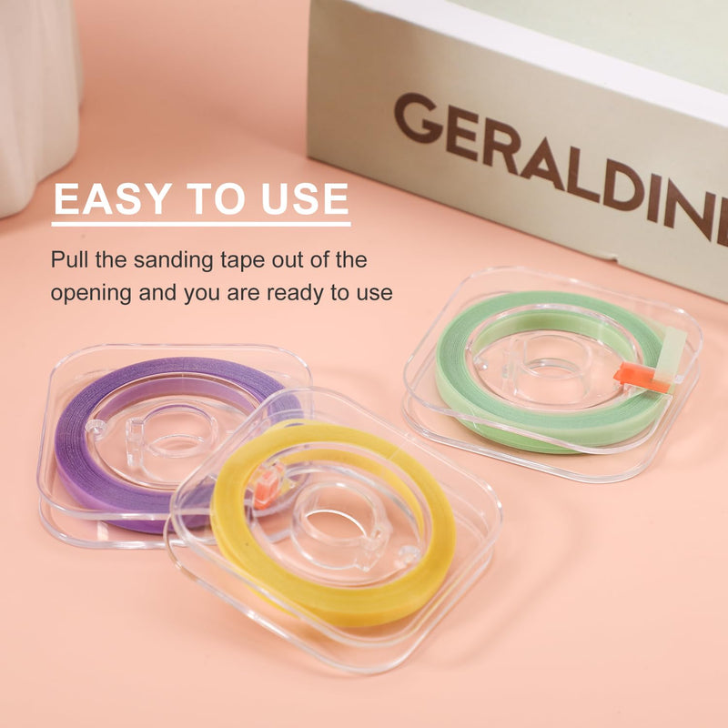 3pcs Dental Polishing Strips, Teeth Sanding Grinding Tool Tooth Polish Abrasive Strip Tooth Polishing Kit Teeth Abrasive Finishing Strip Teeth Cleaning Tool Dental File for Teeth