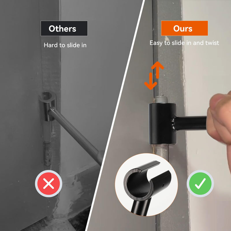 Residential Door Hinge Adjustment Tool, Hinge Gap Adjusting Wrench, Hinge Bender for 23mm-25mm Residential_23mm-25mm