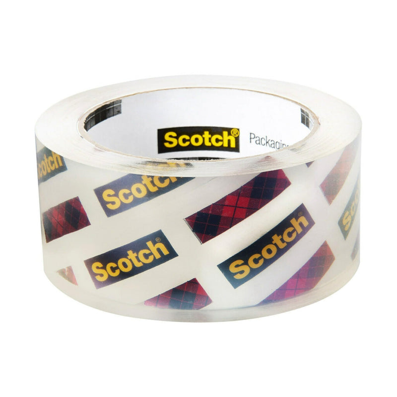 Scotch Box Lock Packing Tape, Clear Packaging Tape, Extreme Grip Box Tape for Holiday Shipping, 1.88 in. x 54.6 yd, 3 Rolls, Tape Dispenser not Included