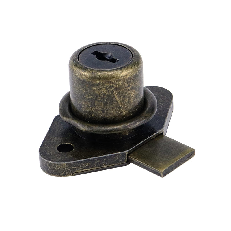 Desk Cabinet Lock,Antique Bronze Drawer Dreeser Cabinet Lock with Keys