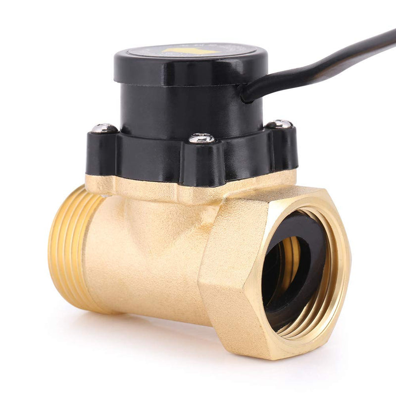 DEWIN Thread Water Flow Sensor Switch, Water Flow Switch Automatic Flow Switch HT-800 G1 Thread 220V Water Pump Flow Sensor Automatic Control Switch