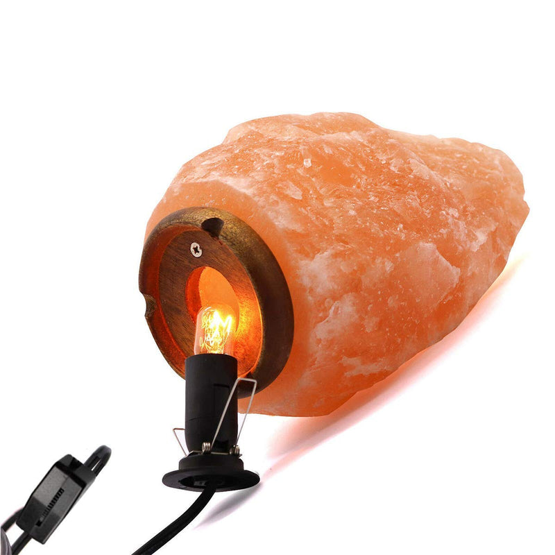 Himalayan Salt Lamp Cord with Gear Switch，Original Replacement Cord with Base Assembly with E12 Socket，Christmas Light Bulb,Himalayan Salt Lampsand with 6 Free Bulbs for Salt Lamp (1P) 1P