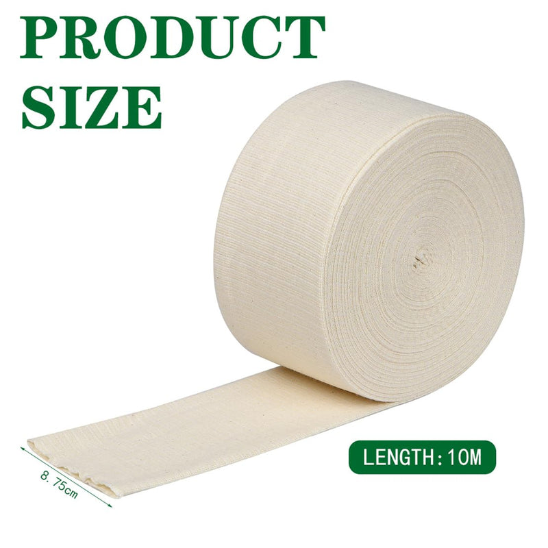 Tubular Bandage, Reusable Elastic Bandage Sleeve, Arm Stockinette Tubing, Compression Bandage Roll for Tissue Support Size E, 3.5" x 11 yd