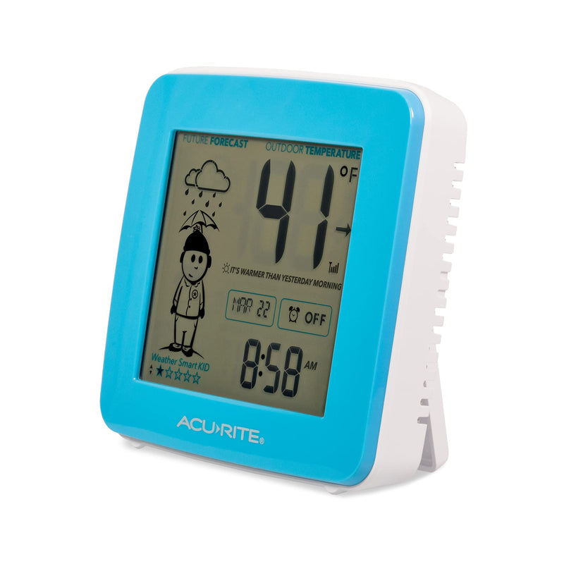AcuRite What-to-Wear Weather Station with Alarm Clock, Time, Date, and Wireless Outdoor Sensor for Hyperlocal Forecast and Outdoor Temperature (00777) - NewNest Australia