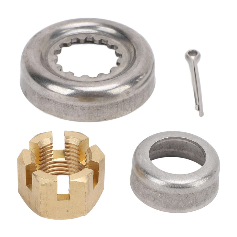 Propeller Nut Kit 66T W4599 00 Metal Proof Marine Prop Nut Installation Hardware Kit for Outboard Engine to