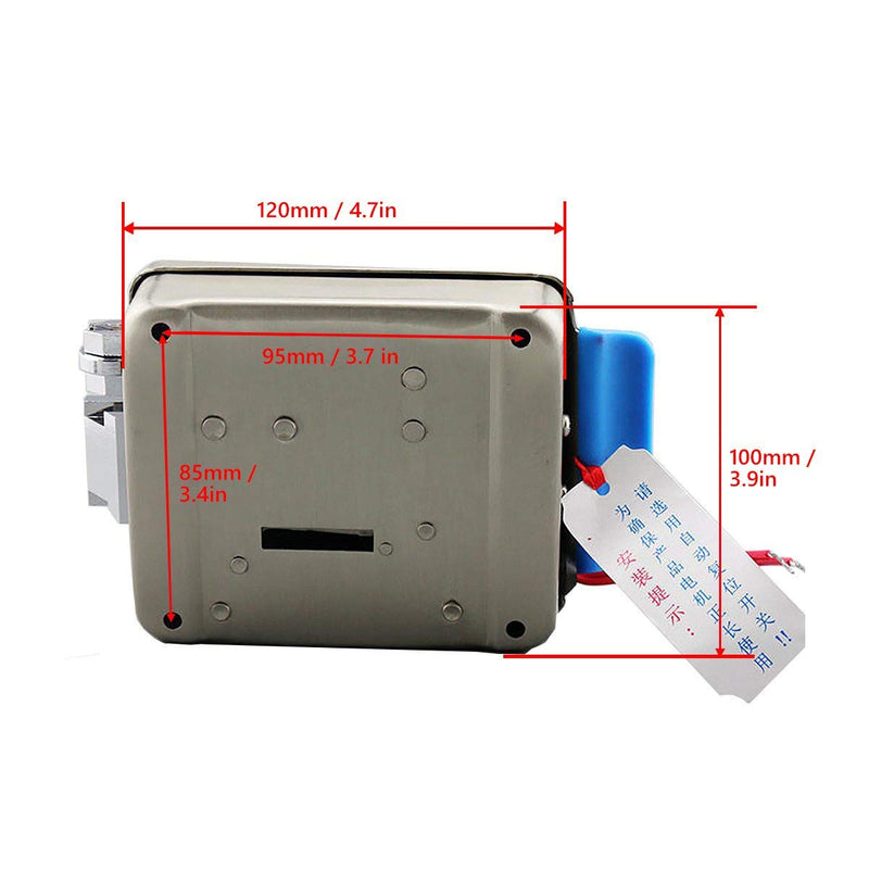 [Upgrade Version] AMOCAM Electric Electronic Door Lock 6pcs Computerized Doted Keys DC 12V Stainless Steel E-lock Support Wooden Glass Metal Door for Video Door Phone Doorbell Intercom Access Control 788