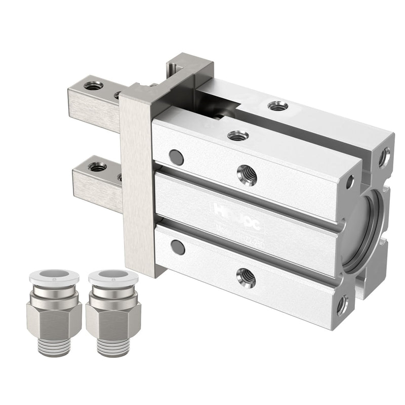 Pneumatic finger cylinder small parallel grippers pneumatic fixture MHZ2-16D magnetic thread -16D