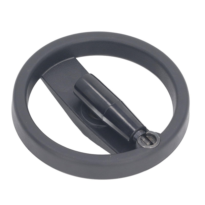 Round Hand Wheel Revolving Knob Handle 2 Spoked Lathe Milling Machine Grinder Handwheel 16mm Center Hole 160mm Outer Diameter