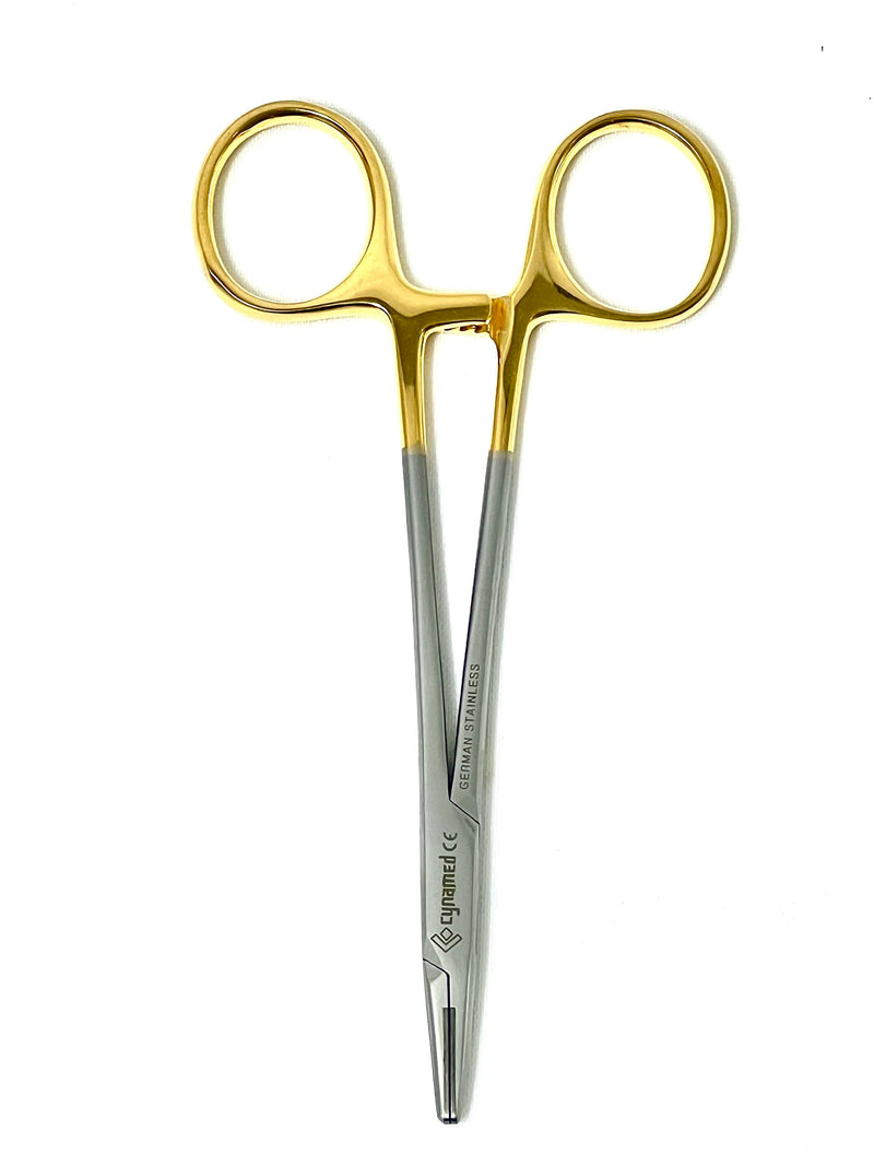 Premium German Mayo Hegar Needle Holder Driver |Needle Driver with Tungsten Carbide Inserts Tip |Dental Medical Ortho Needle Holder Locking| Sizes (Mayo hegar N/H 5") Mayo hegar N/H 5"