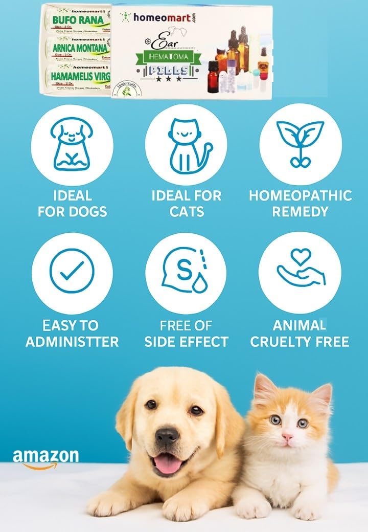 homeomart.com Dog & Cat Ear Hematoma Treatment with Homeopathy – Safe & Natural Relief