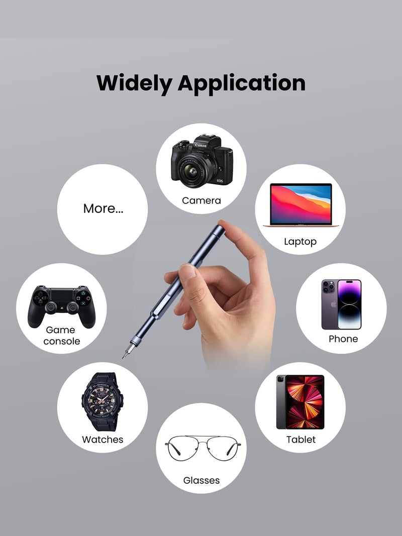 49-in-1 Small Screwdriver Set, [Super Durable] Tiny Torx Screwdriver Fits All Ring Doorbell, Precision Magnetic Mini Repair Tool Kit for Watch, Laptop, Eyeglass, Camera, Men Gift Screw Driver