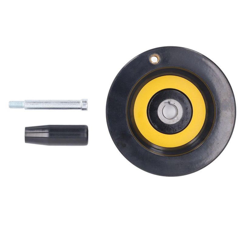 Saw Handwheel, 14mm Center Hole 125mm Outer Diameter Lathe Handwheel, Milling Machine Hand Wheel Grinder Handwheel Power Tool Handwheel