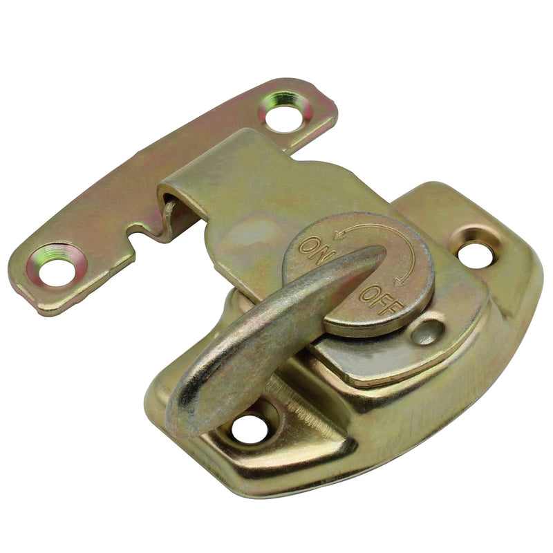 4 Pack Dining Table Lock Heavy Duty Align-N-Lock Table Locks Leaf Buckle Connector with Screws for Extension Tables/Computer Workstations and Conference [FDXGYH, Color zinc] 4PACK
