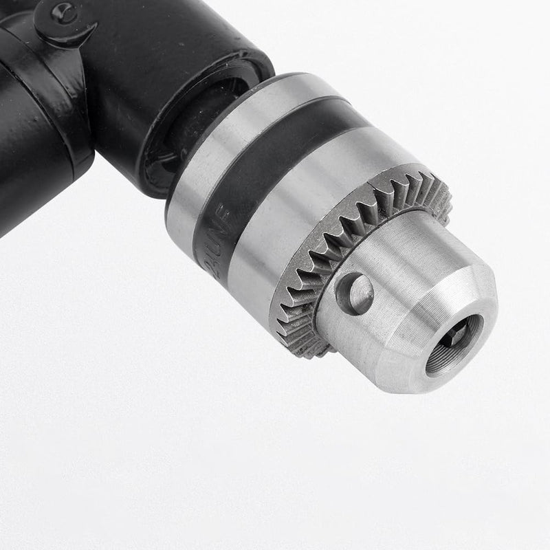 Right Angle Drill Adapter,90 Degree Drill Bit Corner Adapter with 3/8" Keyed Chuck 8mm Hex Shank,Cordless Right Angle Drill Attachment Adapter for Driving Screws in Tight Spaces