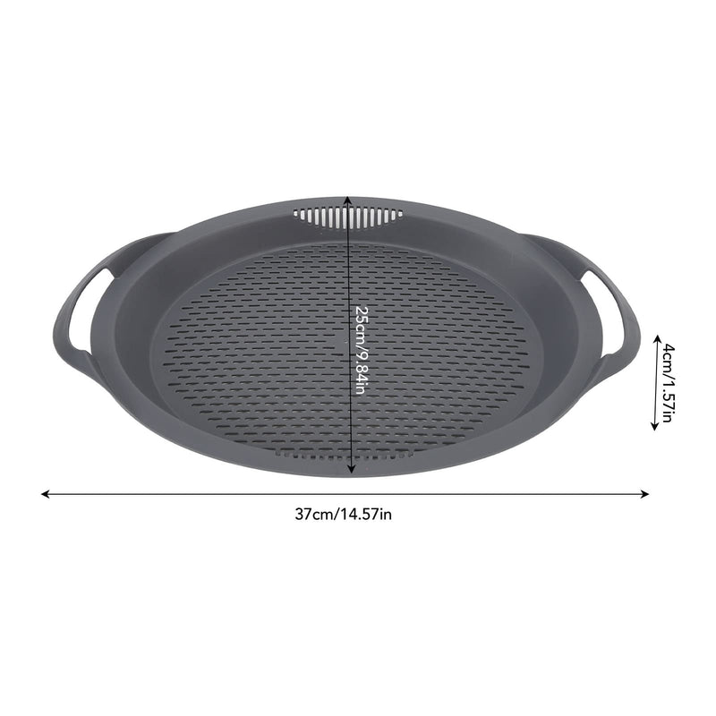 Raguso Crisper Tray Cooking Pan Food Grade Material Cooking Machine Steaming Tray Compatible Container Handles for Varoma TM6 TM5 TM31