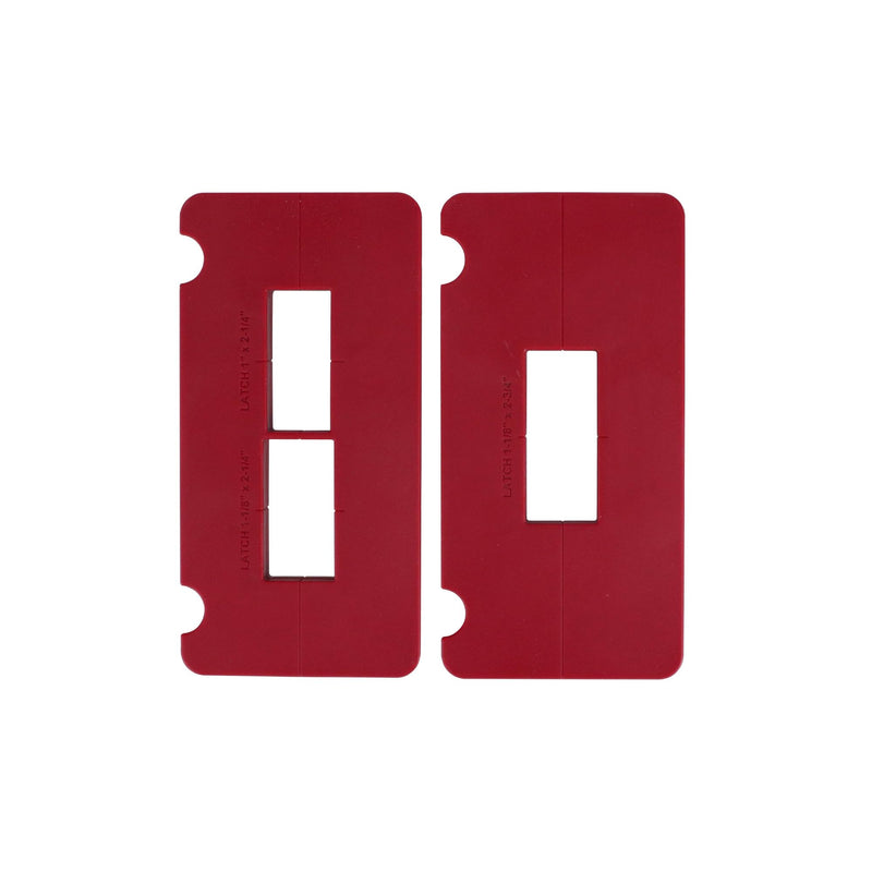 Milescraft 1226 Hinge Jig – Self Clamping Door Hinge Jig, Door Hinge Mortiser. Hinge Templates Rout Mortises from 2.5” to 4.5”. Hinge Installation Kit Includes Latch Templates for All Standard Doors
