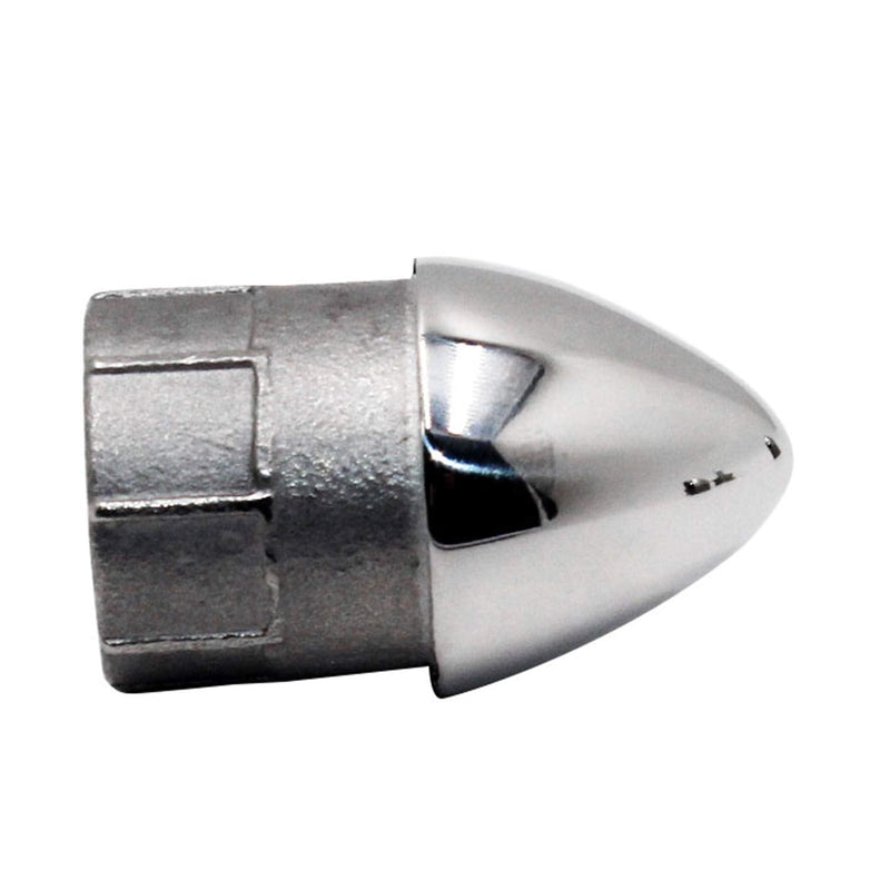 NRC&XRC Marine Grade 316 Stainless Steel Bullet Insert Cap for 7/8" Tube/Pipe 2PCS for 1"Tube