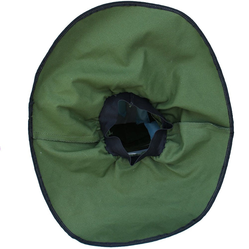 Sand Blasting Hood Cap, Canvas Shawl Sandblaster Protective Gear Mask Anti-dust Hood for Spraying Sanding Cutting, DIY Painting Woodworking Protection