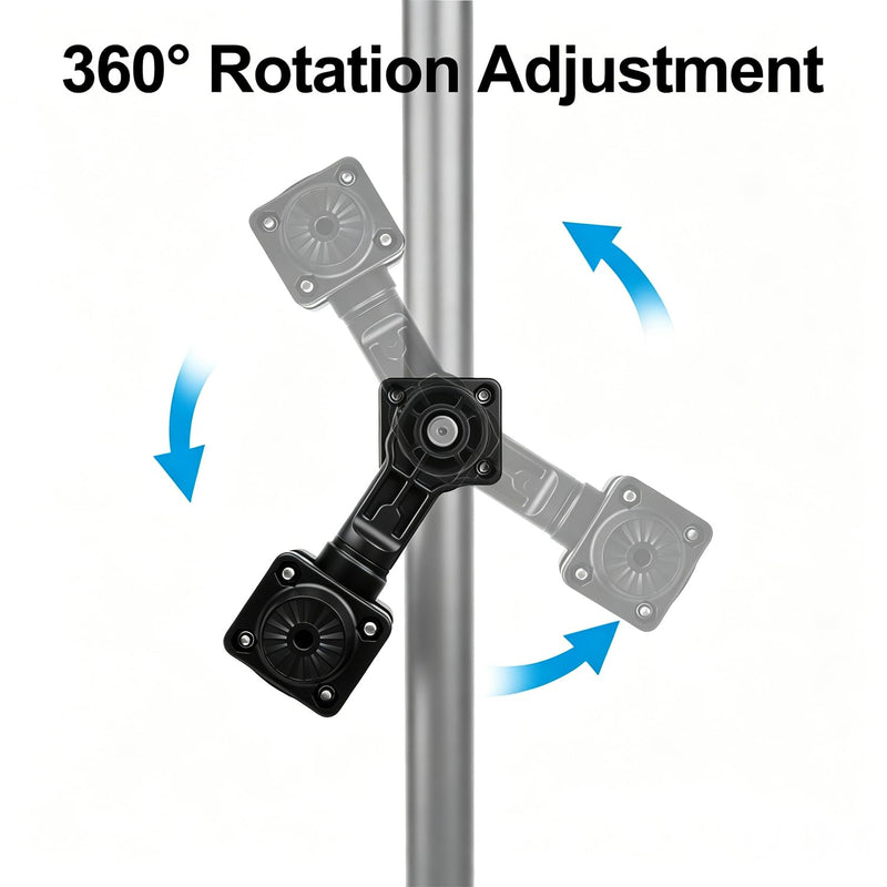 Strg Garmin Livescope LVS34 Transducer 0 Degree Pole Mount, Zero Degree Transducer Pole Mount for Pole & Trolling Motor, Easy Installation - Sturdy and Durable Compatible with Garmin LVS34