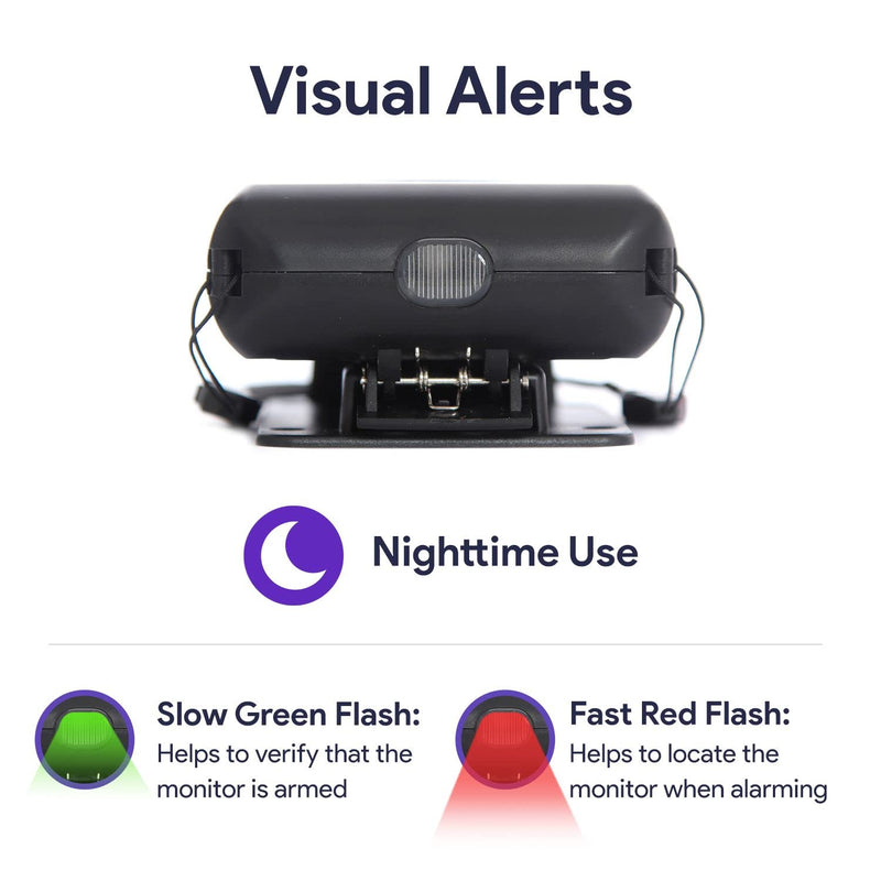 Bed Alarm for Elderly Dementia Patients, Sensor, Magnet, Nurse Bell -Chair and Bed Alarm and Fall Prevention for Elderly - Fall Alert Devices for Elderly - Chair Alarm Includes 9V Battery All-In-One System
